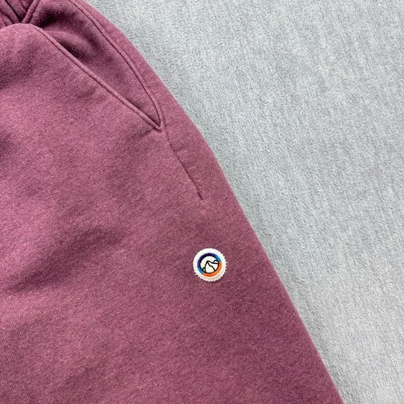 Patagonia Pants Womens Medium Red Fitz Roy Icon Uprisal Sweatpants Fleece 26067 - Picture 4 of 16